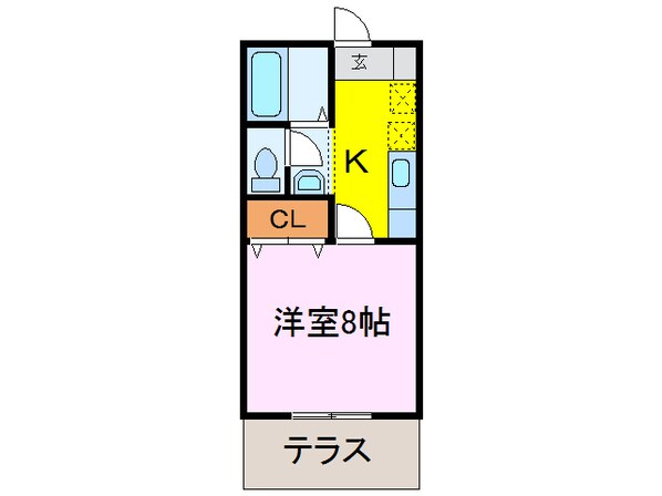 小森谷ハイツＰａｒｔ３の物件間取画像